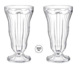 Acrylic Plastic Tall Series Desert Cup-500ML