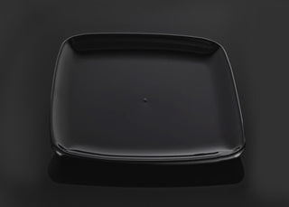 355mm Square Platter Black