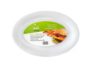 Small Plastic Oval Serving Tray