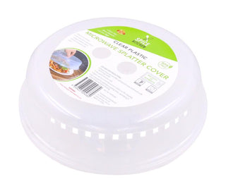 Plastic Microwave Cover - 26CM Diameter x 6.5CM HIigh