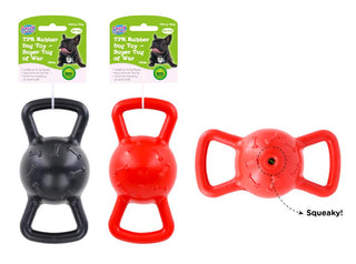 Heavy Duty TPR Rubber Dog Toy-Super Tug of War