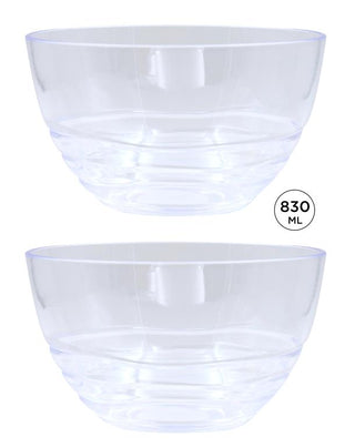 Plastic Wave Series Style Small Bowl-830ML