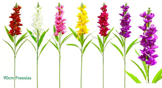 Decorative Artificial Flowers - 90CM Freesias