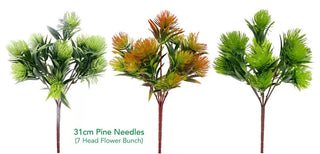 Decorative Artificial Flowers - 31CM Pine Needles