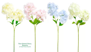 Decorative Artificial Flowers - 73CM Oriental Cherry Blossoms