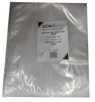 Vacuum Bags 250x300mm 100's/pk